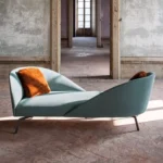 كنب شيزلونج استرخاء بمسند منعكس فخم