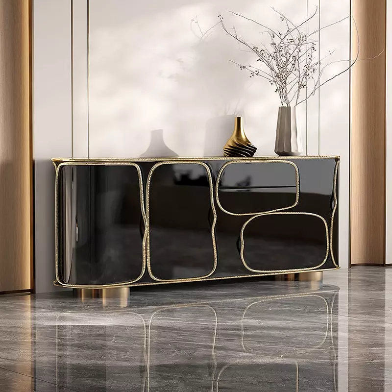 بوفيه-بتصميم-غرف-الطعام-الحديثة-الانيقة بوفيه بتصميم غرف الطعام الحديثة الانيقة
