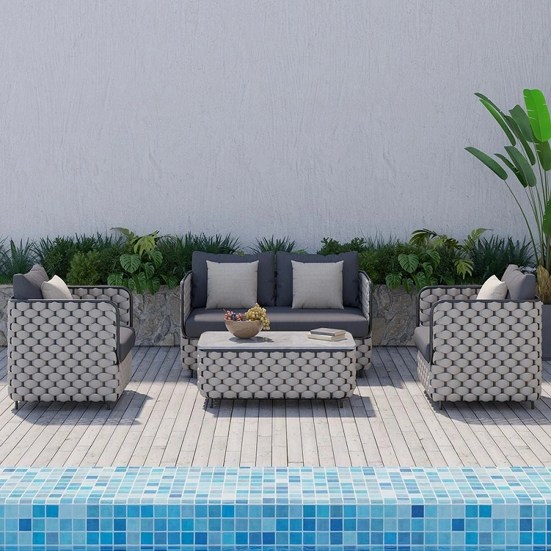Outdoor sofa set طقم جلسات كنب خارجيه