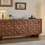 ⁦طاولة بوفيه بأدراج متعددة التخزين⁩ - الصورة ⁦3⁩