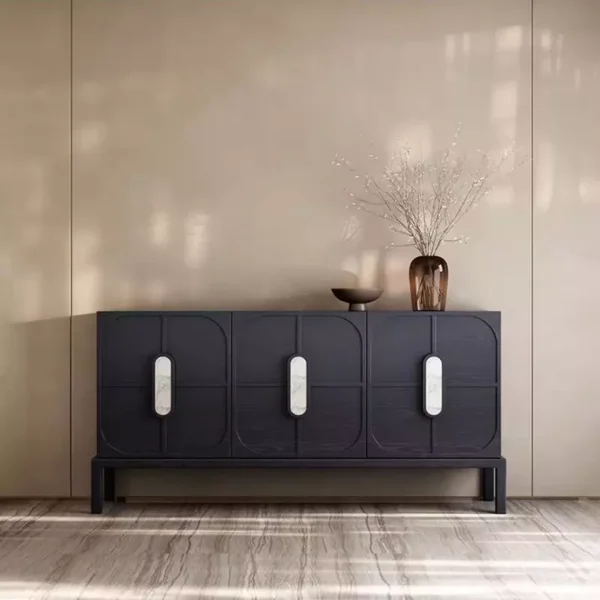 طاولة بوفيه بمساحات تخزين كبيرة