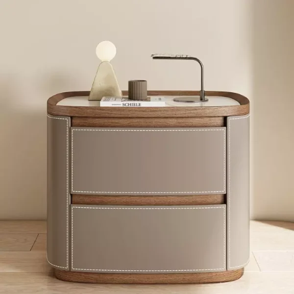 طاولة جانبية للسرير بتصميم فاخر مميز