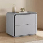 طاولة جانبية للسرير بزاوية منحنية - Image 4