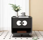 طاولة جانبية للسرير على شكل ابتسامة