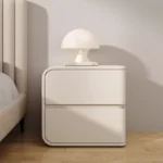 طاولة جانبية للسرير بزاوية