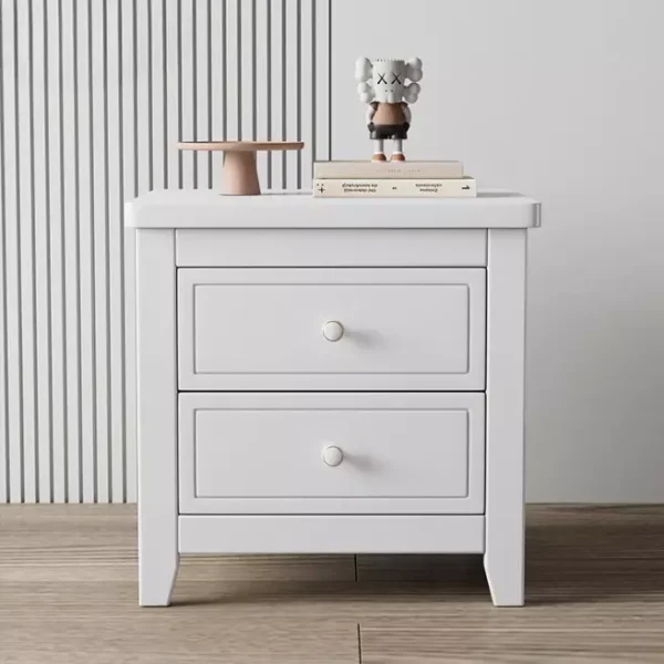 طاولة جانبية للسرير بسيطة 