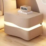 طاولة جانبية للسرير بتصميم مموج - Image 6