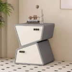 طاولة جانبية للسرير بسيطة وحديثة - Image 2