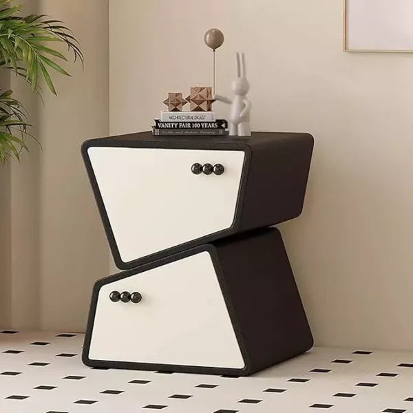 طاولة جانبية للسرير بسيطة وحديثة 