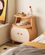 طاولة جانبية للسرير متعددة الاستخدام