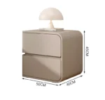 طاولة جانبية للسرير بزاوية - Image 8