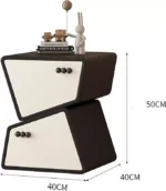 طاولة جانبية للسرير بسيطة وحديثة - Image 14