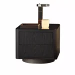 طاولة جانبية للسرير مربعة الشكل - Image 5