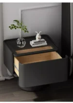 ⁦طاولة جانبية للسرير على شكل مربع⁩ - الصورة ⁦5⁩