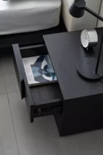 طاولة جانبية للسرير خشبية بسيطة - Image 8