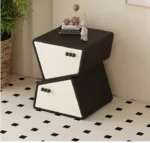 طاولة جانبية للسرير بسيطة وحديثة - Image 11