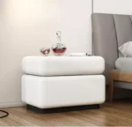 ⁦طاولة جانبية للسرير على شكل مربع بسيط⁩ - الصورة ⁦7⁩