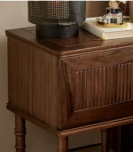 ⁦طاولة جانبية للسرير بتصميم ريفي فرنسي⁩ - الصورة ⁦6⁩