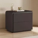 طاولة جانبية للسرير بزاوية منحنية - Image 6