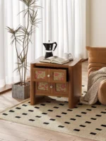 ⁦طاولة خدمة ريفية لغرفة المعيشة⁩ - الصورة ⁦2⁩