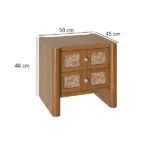 ⁦طاولة خدمة ريفية لغرفة المعيشة⁩ - الصورة ⁦5⁩