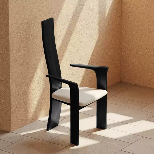 كرسي طعام بتصميم مختلف و حديث