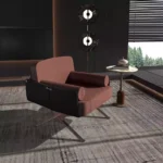 كرسي مفرد بلمسة فنية لراحة فائقة