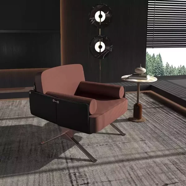 كرسي مفرد بلمسة فنية لراحة فائقة