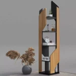 ⁦ستاند كتب بتصميم مفرغ حديثة التصميم⁩ - الصورة ⁦6⁩