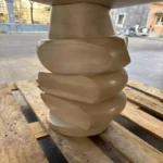 ⁦طاولة خدمة بتصميم حجري متراكب شيك⁩ - الصورة ⁦8⁩