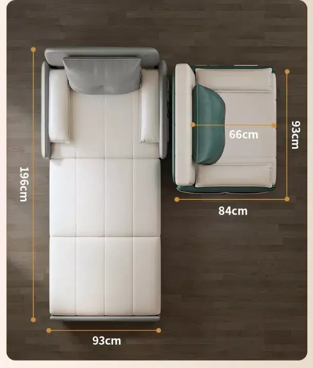 كنب سرير مفرد