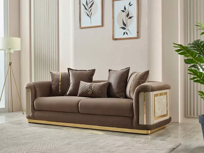 طقم كنب ثلاثي 