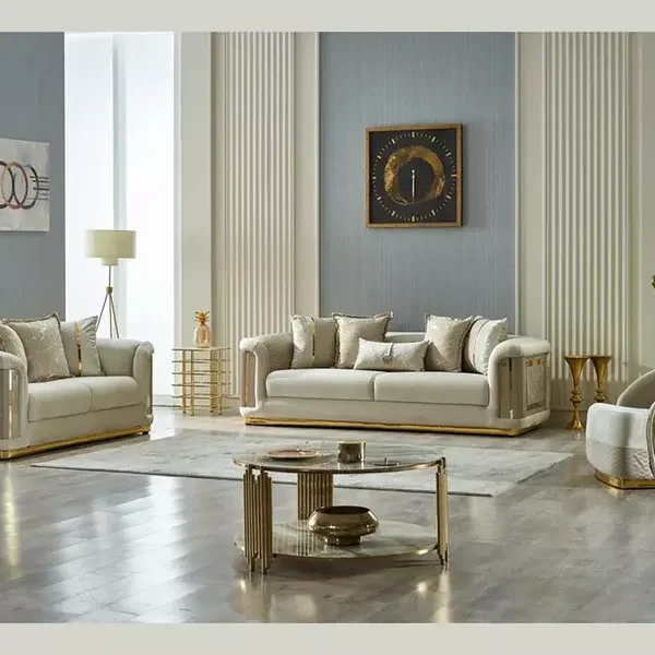 طقم كنب ثلاثي 