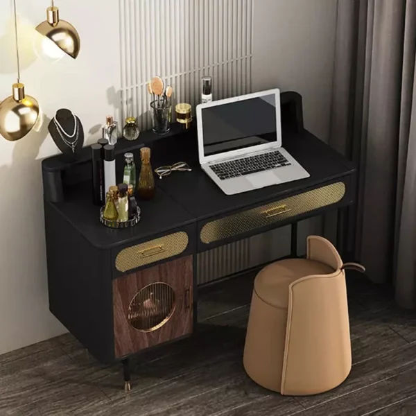 تسريحة مع كرسي فاخرة لغرفة النوم