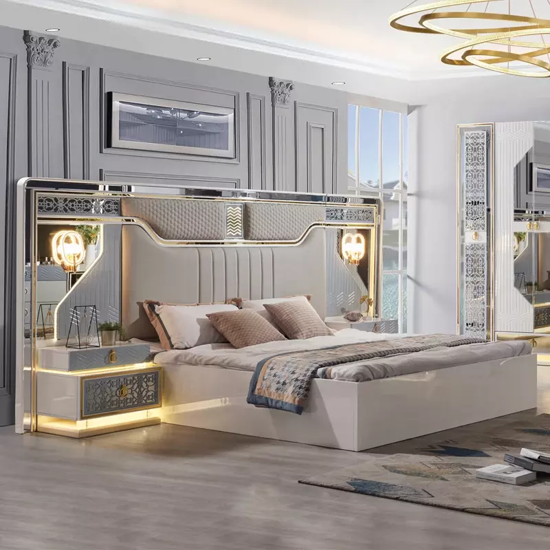 غرف نوم مودرن فخمة بتصميم فاخر 