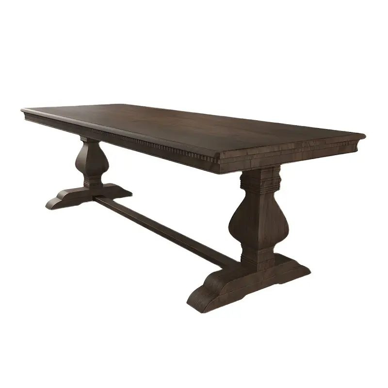 طاولة طعام خشبي بتصميم كلاسيك