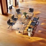 طاولة طعام بتصميم اسكندافي