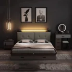 غرفة نوم كاملة بتصميم كلاسيك راقي