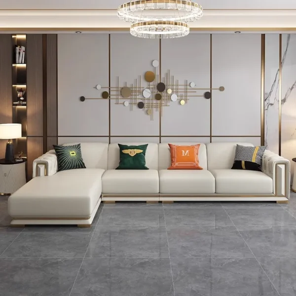 كنب زاوية حديثة و مريحة بلمسة اوروبية