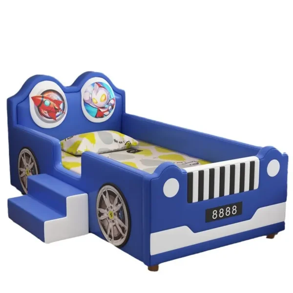 سرير أطفال شكل سيارات سباق