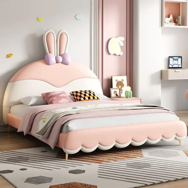 سرير أطفال للأميرة صغير شكل ارنب