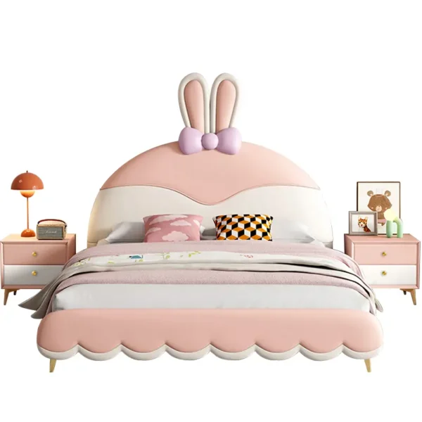 سرير أطفال للأميرة صغير شكل ارنب