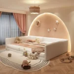 سرير اطفال نصفين مميزين بتصميم حديث