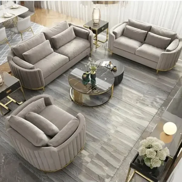 طقم كنب اسكندافي لغرفة المعيشة