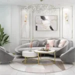 طقم كنب مودرن ملون