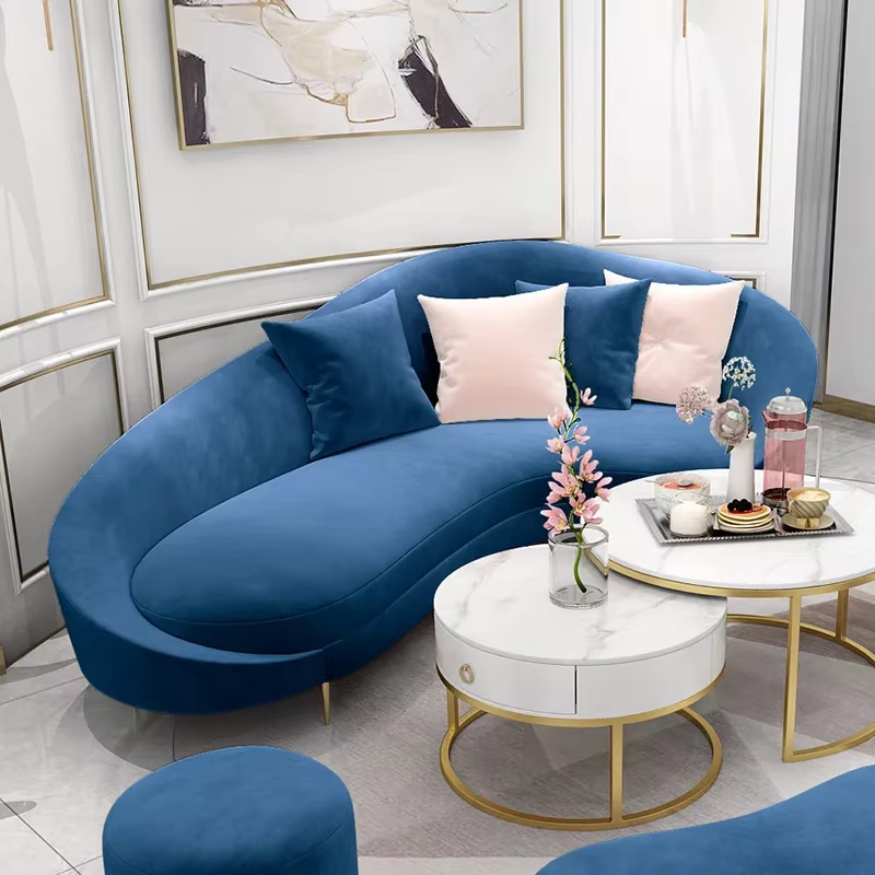 طقم كنب مودرن ملون