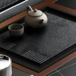 طقم كنب مع طاولة قهوة كلاسيك