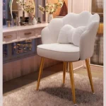 كرسي تسريحة على شكل صدف 