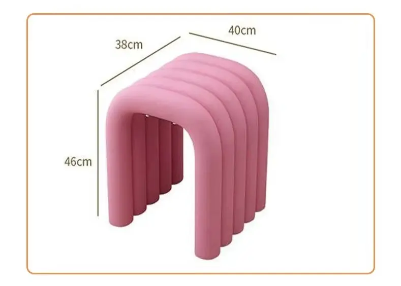 كرسي تسريحة بدون ظهر 