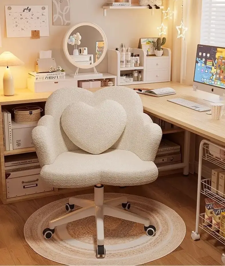 كرسي تسريحة متحرك فاخر 